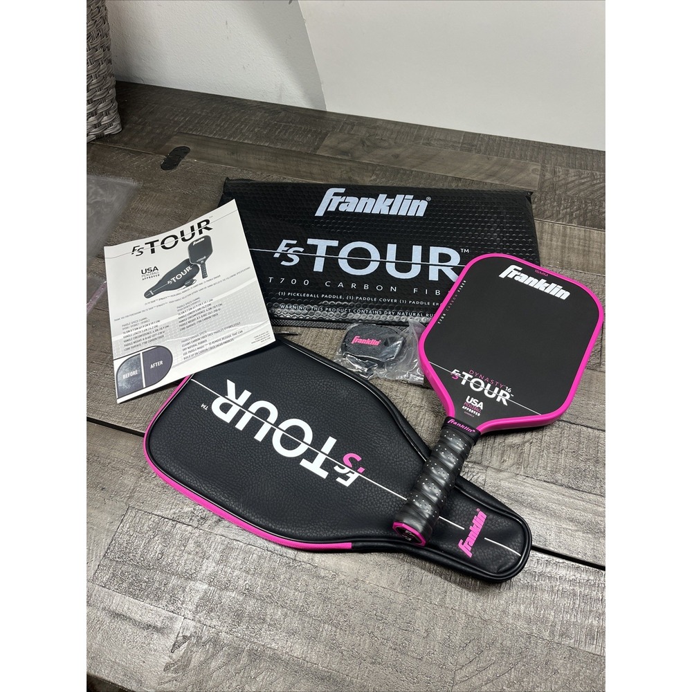 New Franklin Fs Tour Dynasty 14mm‎ Pickleball Paddle 14mm Pink